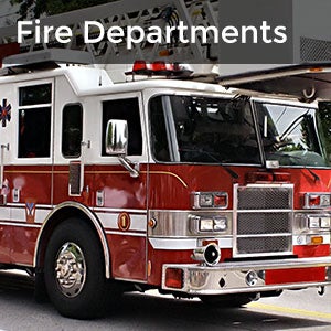 Fire Departments - picture of fire truck