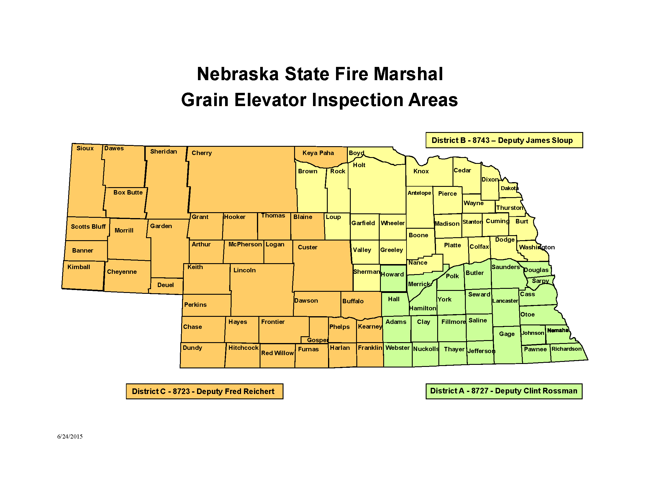 Grain Elevator Map